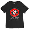 i ain't afraind of no gooats V-Neck Tee