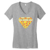 pizzas are forever Women's V-Neck T-Shirt