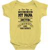 Dear Papa, Love, Your Favorite Baby Onesie