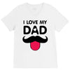 i love my dad V-Neck Tee