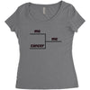 me me and cancer Women's Triblend Scoop T-shirt