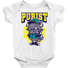 angry bull Baby Bodysuit