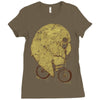 bear safety Ladies Fitted T-Shirt