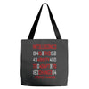 adapt or die encoded (white) Tote Bags