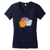 treat yo self Women's V-Neck T-Shirt