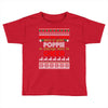 Santa Only Comes Once A Year Popie Is Always Here To Cheer Toddler T-shirt