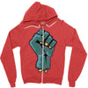 zombie punch Zipper Hoodie