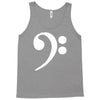 bass cleff funny Tank Top