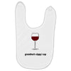 grandmas sippy cup Baby Bibs