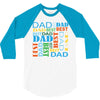best dad 3/4 Sleeve Shirt
