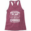 Dear Daddy... Racerback Tank