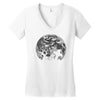 halloween Women's V-Neck T-Shirt