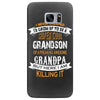 Super Cool Grandson Of A Freaking Awesome Grandpa Samsung Galaxy S7 Edge