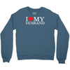 i heart my husband Crewneck Sweatshirt