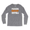 chicago bears tee packers can suck my ditka Long Sleeve Shirts