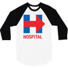 hillary hospital 3/4 Sleeve Shirt