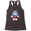 skull bolt Racerback Tank
