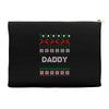 ugly christmas daddy Accessory Pouches
