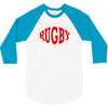 rugby a thugs game played by gentleman 3/4 Sleeve Shirt