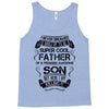 Super Cool Father Of A Freaking Awesome Son Tank Top