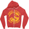 check yo'self before you rex yo'self Zipper Hoodie