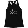 infinity knot anchor rope Racerback Tank