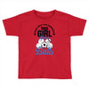 Some Girls Love Diamonds This Girl Loves Balls Toddler T-shirt