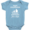 Papa And Grandson Fishing Partners For Life Infant Clothing