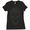 skull triangle Ladies Fitted T-Shirt