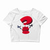 anime funny Crop Top
