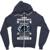 Never Underestimate A Man Who Watches Black Mirror And Was Born in Zipper Hoodie