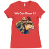 we can grow it! Ladies Fitted T-Shirt