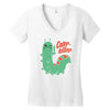 caterkiller Women's V-Neck T-Shirt