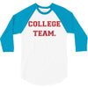 College Team 3/4 Sleeve Shirt