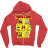 7 menopausal dwarfs, ideal gift or birthday present. Zipper Hoodie