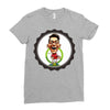 ozil anime Ladies Fitted T-Shirt