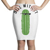 dill with it black logo Pencil Skirts