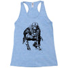 comunist monkey Racerback Tank