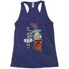 volcano head Racerback Tank