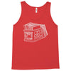 crate of records Tank Top