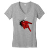 COOL SPIDER Women's V-Neck T-Shirt