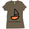 sailing Ladies Fitted T-Shirt