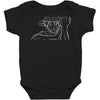 Luffy white design Baby Bodysuit