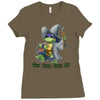 get your geek on! Ladies Fitted T-Shirt