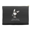 grim bunny Accessory Pouches