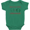 golden christmas Baby Bodysuit