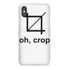 oh crop iPhoneX