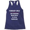 February Girls Racerback Tank
