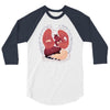 heart attack 3/4 Sleeve Shirt