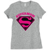 supermom Ladies Fitted T-Shirt